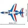 Construction Toy Cobi Alpha Jet Patrouille de France 1:48 Scale Model COBI-5841