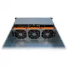 Inter-Tech 3U-30255 Rack Black, Stainless steel