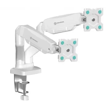Wall mount ONKRON G160-W for 13–32 inch monitors, white, fixed tilt, VESA 75x75–100x100