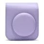 Compact case Fujifilm 4177085 Purple for Instax Mini 12 with shoulder strap