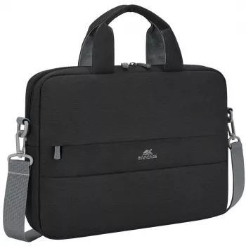 Laptop bag Rivacase Prater 14 inch Black 7522 — fits 14 inch laptops, slim protective sleeve