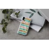 Phone case iKins for iPhone XR — mint black protective cover