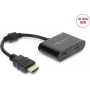 Adapter HDMI male to USB Type-C female DELOCK 63000, DisplayPort Alt Mode, 4K 60 Hz