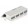 USB Hub DeLOCK 87445 4-Port External 480 Mbit/s White