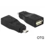 Cable gender changer Micro USB2.0-B USB2.0-A DeLOCK 65549