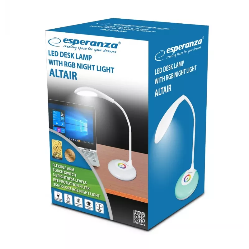 Esperanza ELD102 table lamp Non-changeable bulb(s) 3 W LED White