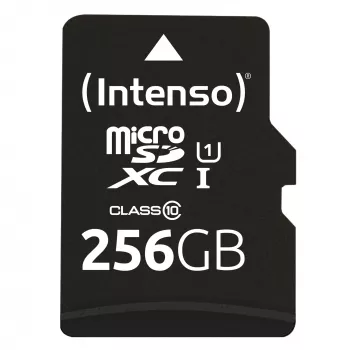 Flash Memory Intenso 256GB UHS-I microSD Performance Class 10