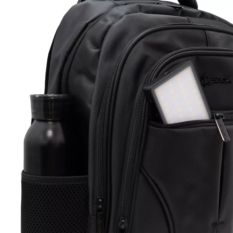 Backpack SBOX Valencia 18 Black – 18 L capacity, black
