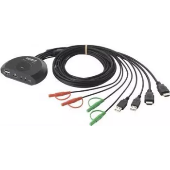 SP-KVM-210 KVM-Konsole HDMI Keyboard 4096 x 2160 Pixel (SP-10105820)