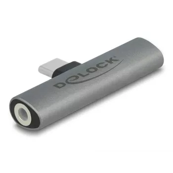 DeLOCK 64186 cable gender changer USB Type-C USB Type-C + 3.5mm Grey