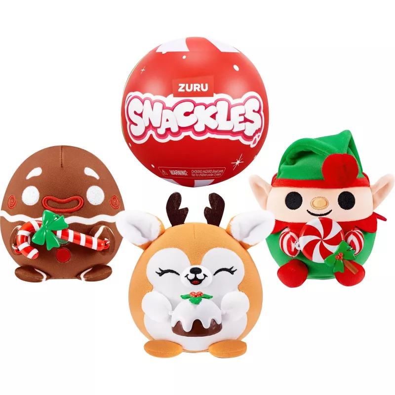 Toy figure Zuru Snackles Christmas – surprise collectible blind box, single assorted figure
