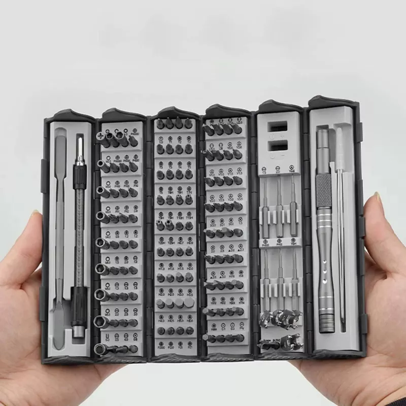 Precision Screwdriver Set Extralink EX.21465 — Magnetic 128-in-1 Bits Kit