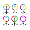 Ring Lamp RGB 26cm with tripod