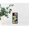 Protective phone case iKins for Samsung Galaxy S20+ mosaic black