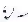 In-ear wired headphones VAKOSS LT-437EX, binaural, 3.5 mm, 1 m cable, 32 Ω, 20–20000 Hz, closed, black