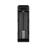 Battery charger XTAR SC1 single‑slot USB‑C for Li‑ion 18650 cells, 1‑bay, black