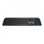 Wireless full-size keyboard Logitech Master MX Keys S — Graphite, Bluetooth & 2.4 GHz (Nano), USB-C rechargeable, Backlit, QWERTY US International