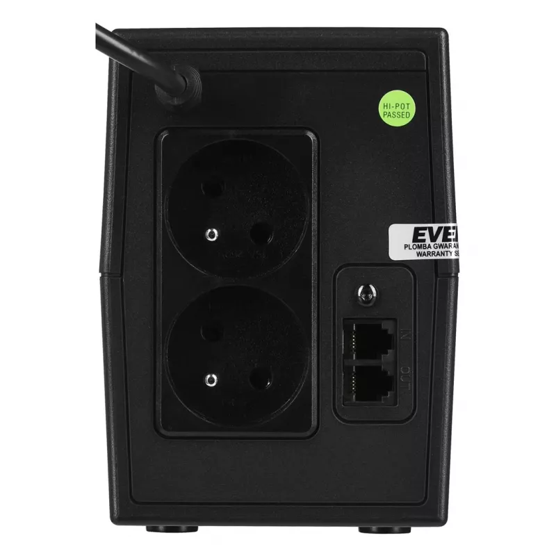 Ever EASYLINE 850 AVR USB Line-Interactive 0.85 kVA 480 W 2 AC outlet(s)