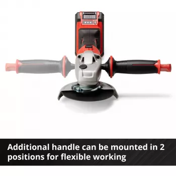 Professional Cordless Angle Grinder AXXIO, 18Volt (Red/black, without Battery and Charger)