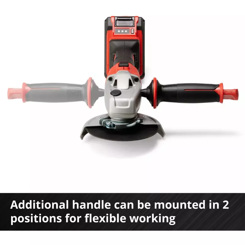 Professional Cordless Angle Grinder AXXIO, 18Volt (Red/black, without Battery and Charger)