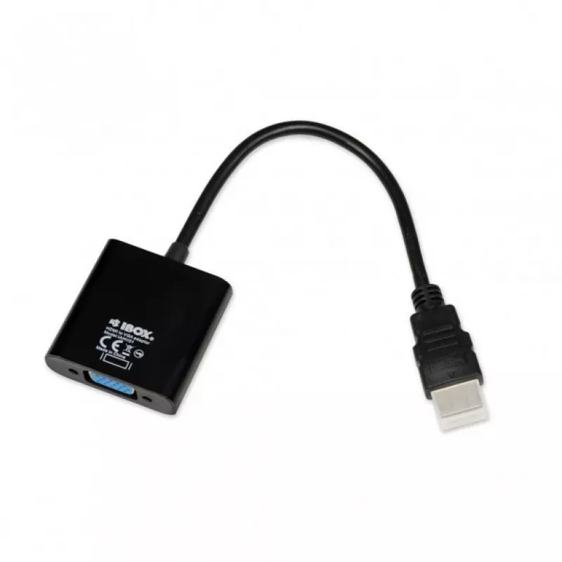 iBox IAHV01 HDMI to VGA adapter, black