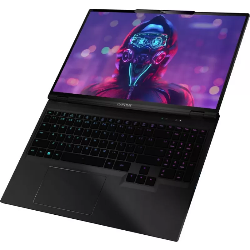 Captiva Advanced Gaming I86-221 86221 Gaming-Notebook 38.9 cm (15.3) 2560x1600 - Intel Core i7-13620H - 1TB SSD - GeForce RTX 4050 - HDMI/USB-C - Windows 11 Home - Black (86221)