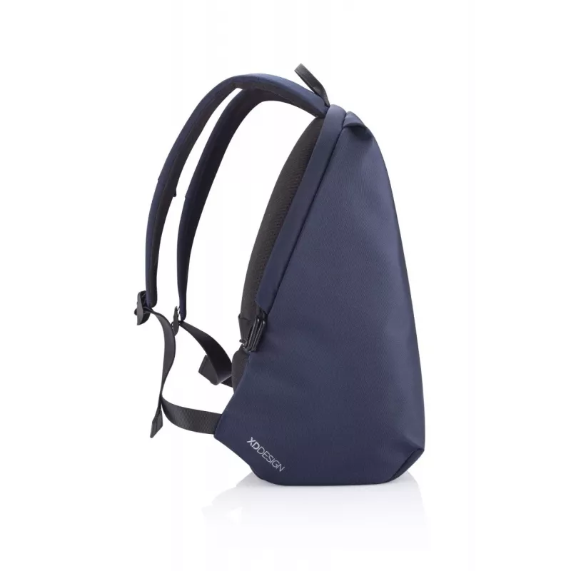 Casual backpack XDDESIGN Bobby Soft with 15.6 inch laptop compartment, 16 L, navy, PET