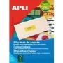 Agipa Colored multipurpose label 100 A4 70 x 31 yellow
