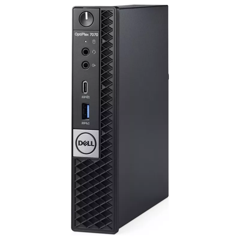 Mini PC tecXL OptiPlex 7070 MP (refurbished) — Intel Core i3-9100T, 16 GB DDR4, 256 GB SSD, Windows 10 Pro, MFF