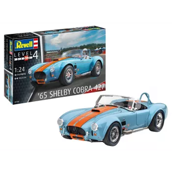 Plastic model car 65 Shelby Cobra 427 1/24