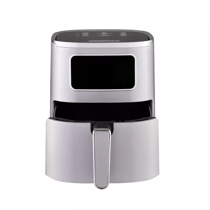 Hot air fryer HEINRICH'S HFR 8216 — 5 L, 1450 W, touch control, LED display, silver, stand-alone