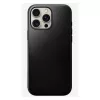 Mobile phone cover Nomad Modern Leather Case for iPhone 16 Pro Max, 6.9 inch (17.5 cm), black, leather+PC+TPU