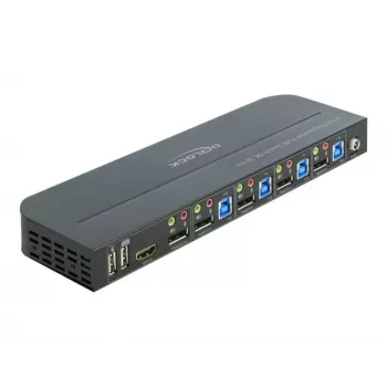 KVM switch DeLOCK 11484 Black