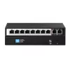 Extralink PoE Switch CERES 8x 100Mb/s PoE/PoE+, 2x RJ45 Uplink 100Mb/s, 96W