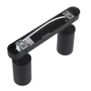 Maclean MCE452 B Wall and Ceiling Spotlight, Movable, Aluminium, 2xGU10, Black Matt