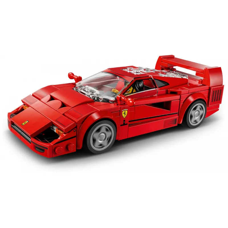 LEGO Speed Champions Ferrari F40 Supercar Buildable Vehicle Toy Model Car for 9 Plus Year Old Boys and Girls with Driver Minifigure Kids' Bedroom D