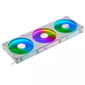PHANTEKS D30-140 140mm ARGB Case Fans White 3-Pack