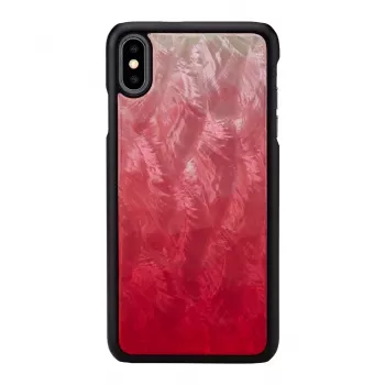Smartphone case iKins for iPhone XS Max — pink lake with black accents