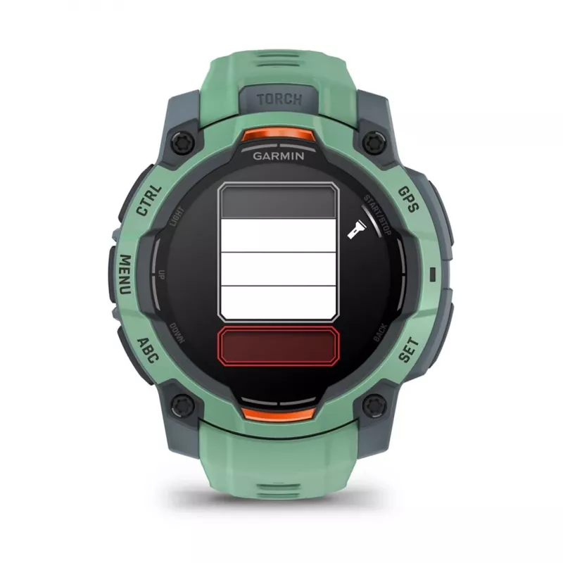 Garmin Instinct 3 AMOLED 3.05 cm (1.2) 45 mm Digital 390 x 390 pixels Touchscreen Green GPS (satellite)