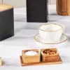 Salt and pepper mill set Salter Toronto BW127821EU7 — manual ceramic grinders, compact pinch-pot design