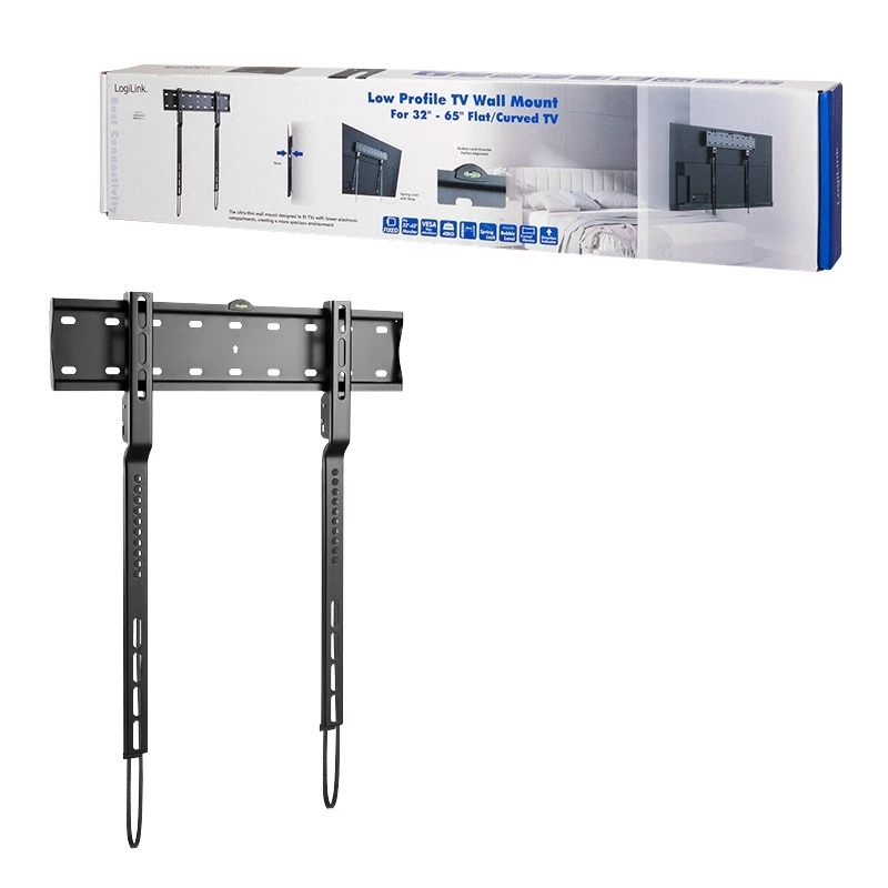 TV wall mount, 32-65 inch, fixed, 40 kg max