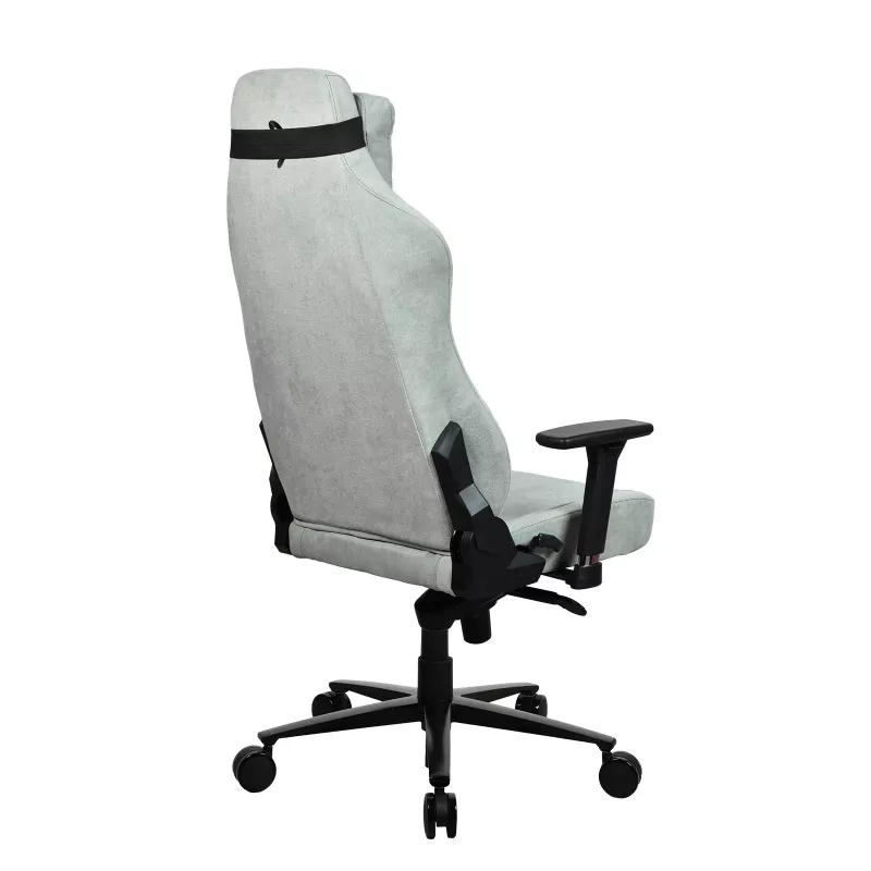 Gaming chair Arozzi Vernazza SoftFabric Pearl Green — ergonomic gaming seat, soft fabric