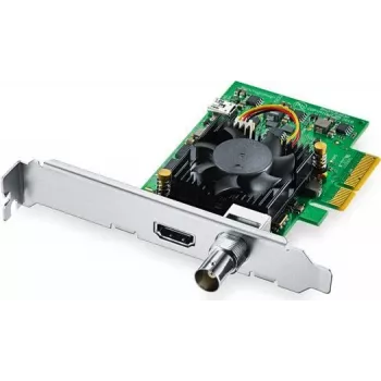 Blackmagic Design DeckLink Mini Recorder 4K - NTSC,PAL - 720p,1080i,1080p,2160p - 48 kHz - AVC,AVCHD,HDV,MPEG2 - 90 g - Media Express - Disk Speed Test - LiveKey - Blackmagic Deskt