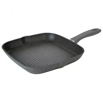 Grill pan BALLARINI 75002-941-0 Square Grey 28 cm