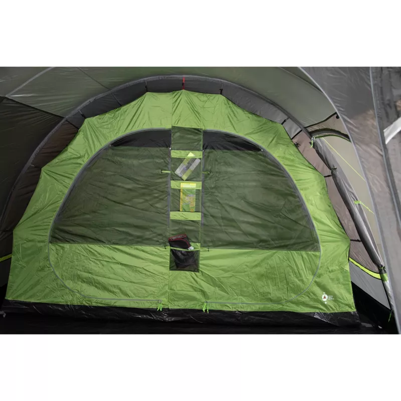 Family Tunnel Tent Bozen 6.0 (Grey/Green)