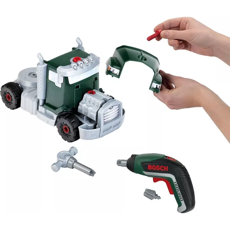Toy turning truck KLEIN 8640 compact design durable construction, children's role-play vehicle