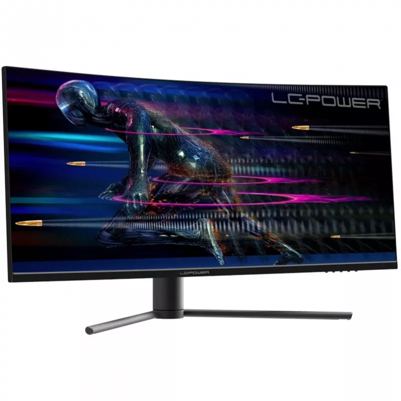 LC-Power LC-M34-UWQHD-165-C Computerbildschirm 86,4 cm (34) 3440 x 1440 Pixel UltraWide Quad HD Black - Red (LC-M34-UWQHD-165-C)