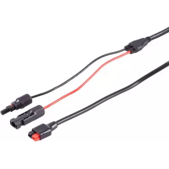 PV PowerStation feed-in cable ShiverPeaks 0.5 m PV4 to Anderson connector
