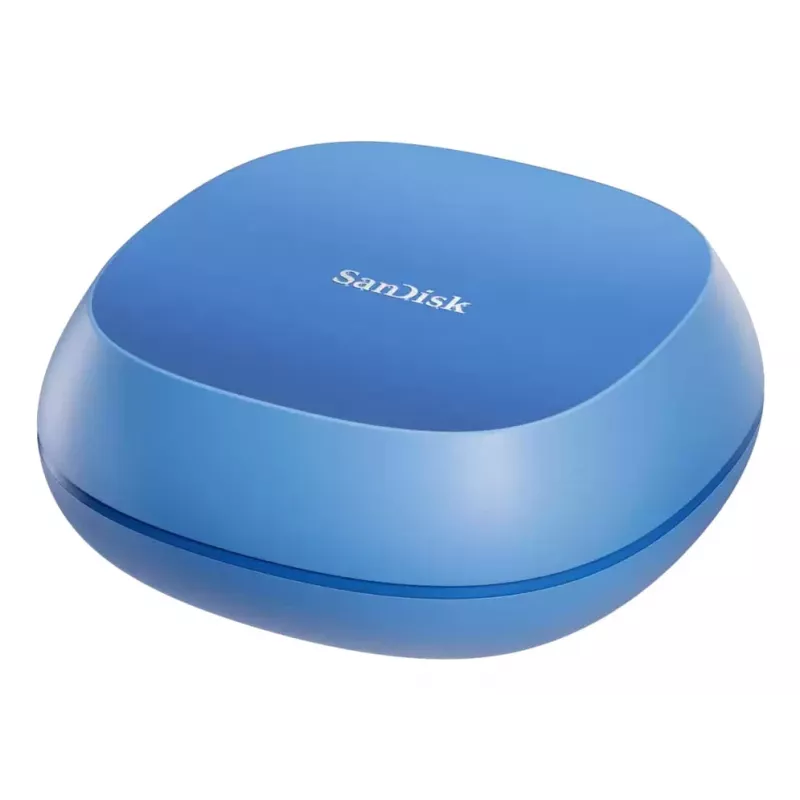 SanDisk Creator Desk Drive External Hard Drive, SSD, 4TB, Blue, SDSSDT40C-4T00-E25