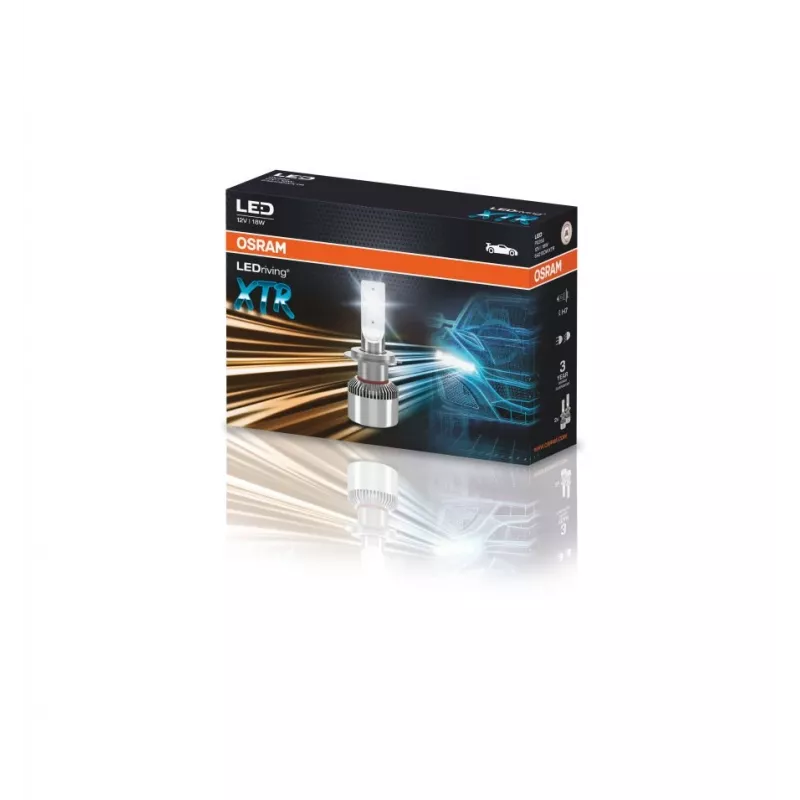 LED headlight bulbs Ledvance LEDriving XTR H7 64210DWXTR, pair (2 pcs)